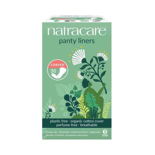NATRACARE -- Protege-slip naturel incurve panty liner