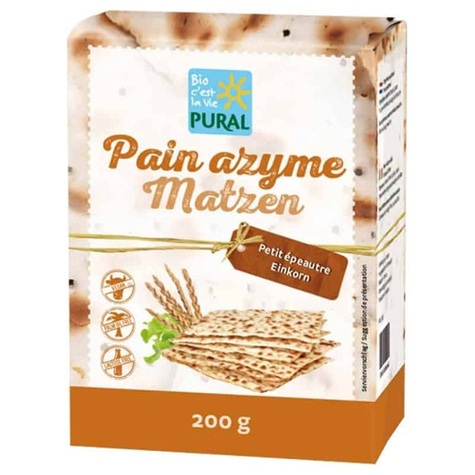 PURAL -- Pain azyme petit epeautre