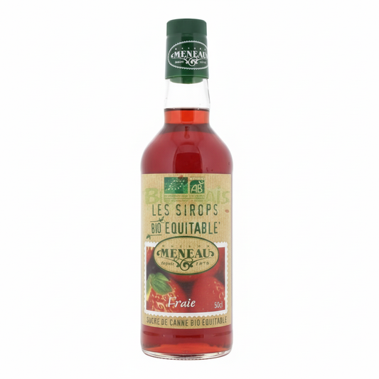 Sirop de canne a la fraise 0.5l