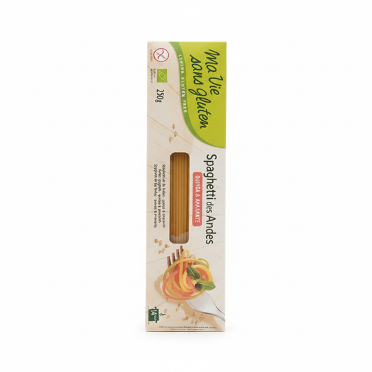 MA VIE SANS GLUTEN -- Spaghetti des andes 3 cereales 250gr