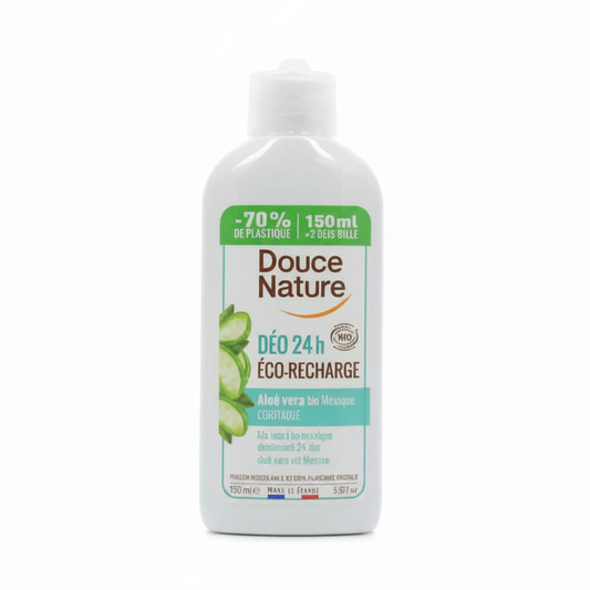 DOUCE NATURE -- Deo. eco-rechargeable aloe vera