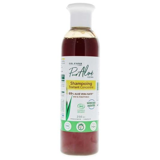 PUR'ALOE -- Shampooing 250ml pur'aloe cosmebio