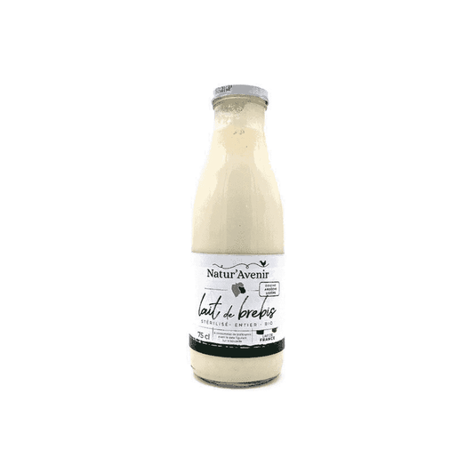 Lait de brebis sterilise entie