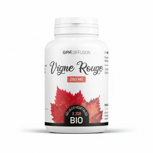 Vigne rouge bio 250 mg 200gelules