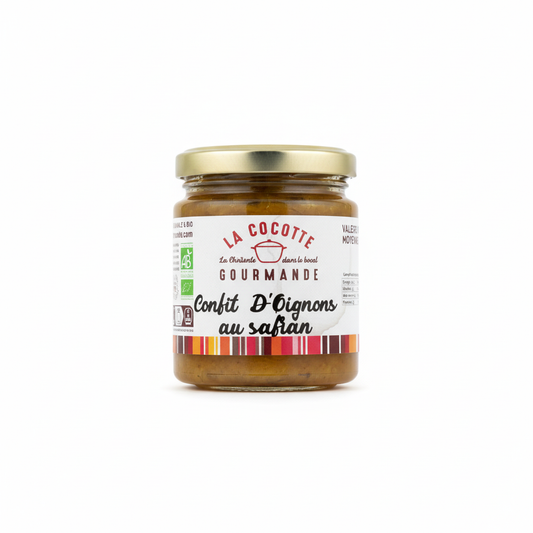 Confit oignon safran 90g