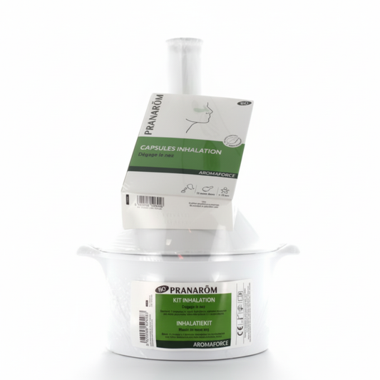 Capsules inha lation + inahalateur